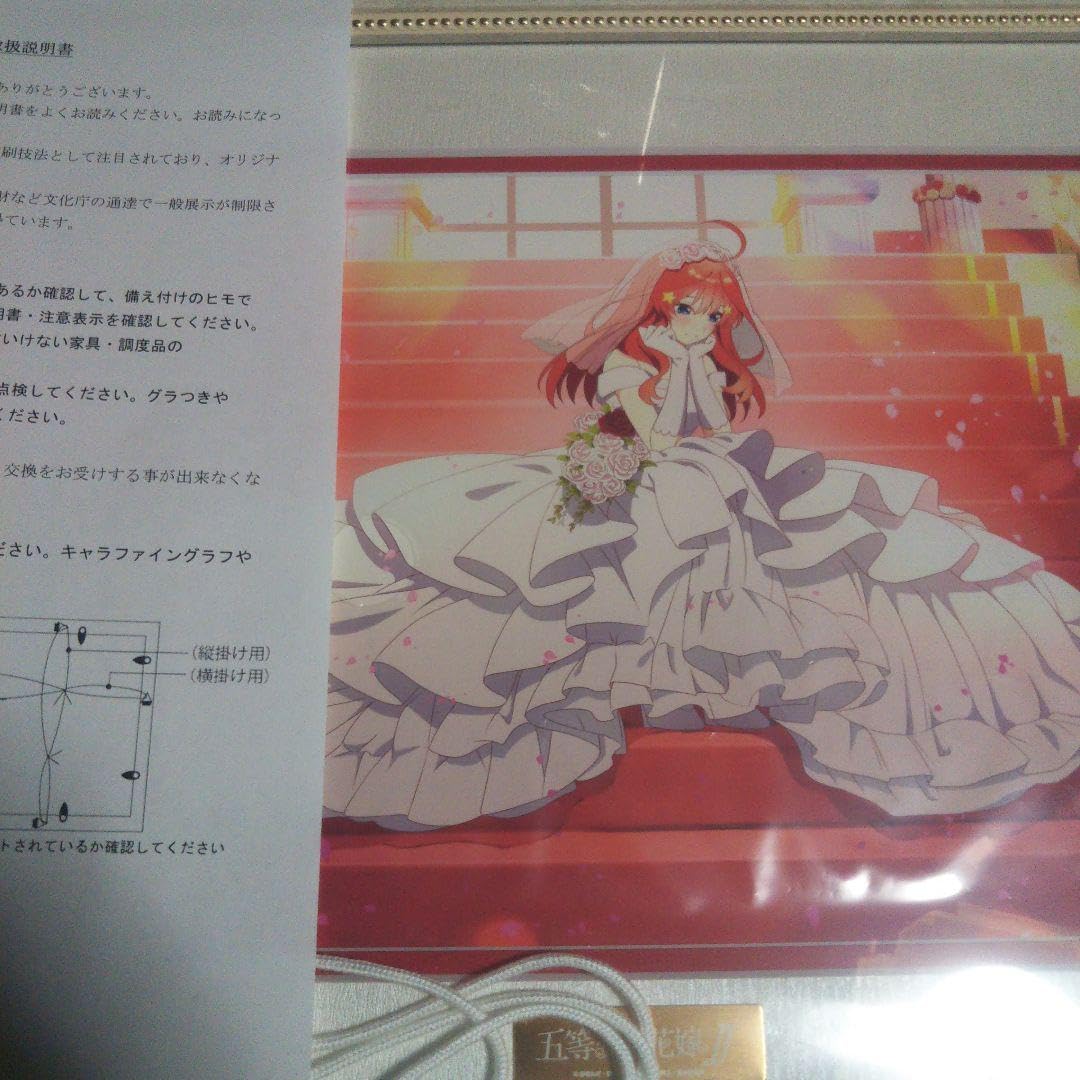 五等分の花嫁　B5キャラファイングラフ/ドレス　中野五月　新品未使用品 Amazon.co.jp: 五等分の花嫁 描き下ろしB5キャラファイングラフ